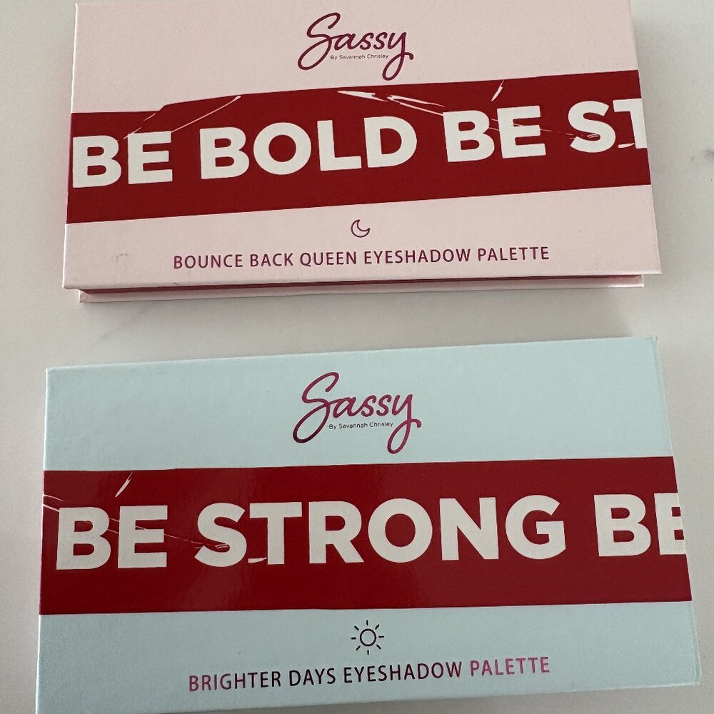 Sassy By Savannah Eyeshadow Pallete's